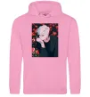 Мужская толстовка (худи) Anime boy Розовый фото