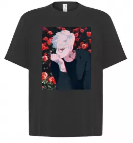 Футболка Оверсайз Аниме украинка Белый фото