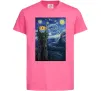Дитяча футболка Око Саурона Яскраво-рожевий фото
