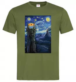 Чоловіча футболка Око дракона Яскраво-синій фото Чоловіча футболка Око дракона Яскраво-синій фото