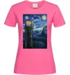 Женская футболка Око Саурона Ярко-розовый Женская футболка Око Саурона Ярко-розовый фото