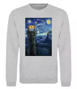 Світшот Володар перстнів арт Чорний фото