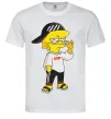 Мужская футболка Supreme Lisa Белый фото