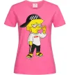 Женская футболка Supreme Lisa Ярко-розовый фото