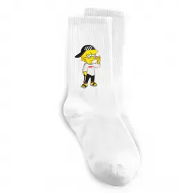 Носки Supreme жаба Белый фото