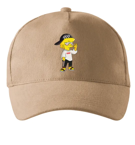 Кепка Supreme Lisa Песочный фото