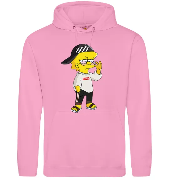 Чоловіча толстовка (худі) Supreme Lisa Рожевий фото