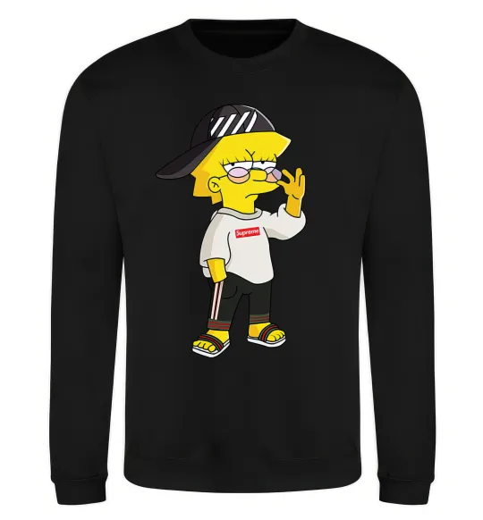 Свитшот Supreme Lisa Черный фото