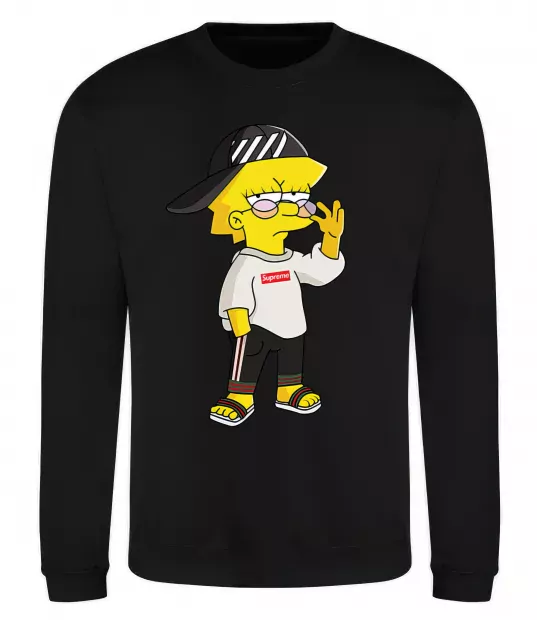Свитшот Supreme Lisa Черный фото