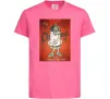 Детская футболка OBEY art Ярко-розовый фото