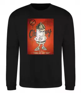 Свитшот OBEY art Черный фото