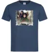 Чоловіча футболка Володар перстнів персонажі Темно-синій Чоловіча футболка Володар перстнів персонажі Темно-синій фото