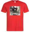 Чоловіча футболка Володар перстнів персонажі Червоний Чоловіча футболка Володар перстнів персонажі Червоний фото