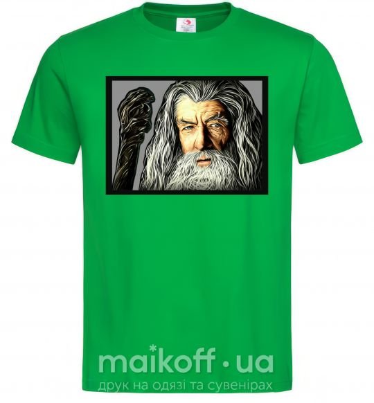 Мужская футболка Гендальф Зеленый фото