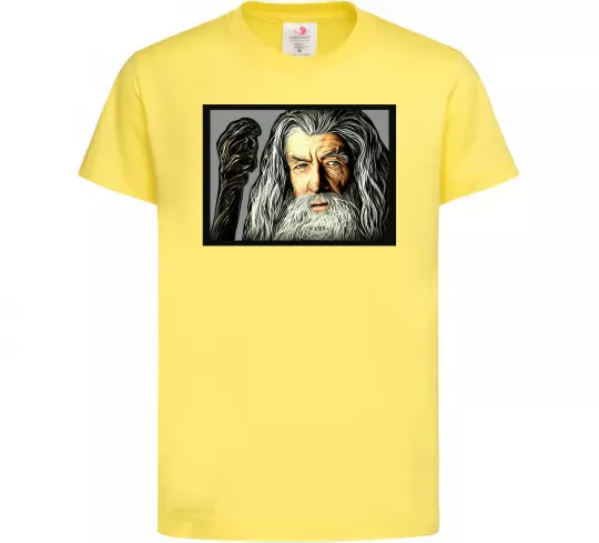 Детская футболка Гендальф Лимонный фото