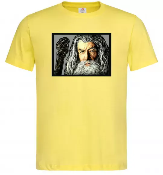Мужская футболка Гендальф Лимонный фото