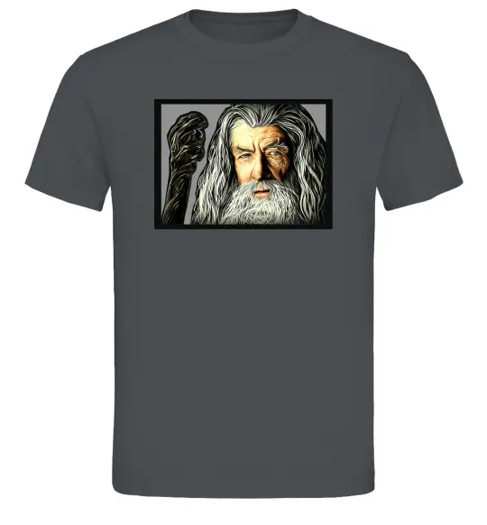 Мужская футболка Гендальф Графит фото