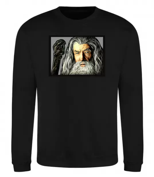 Свитшот Гендальф Черный фото