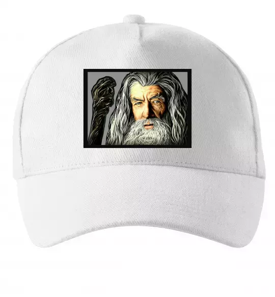 Кепка Гендальф Білий фото