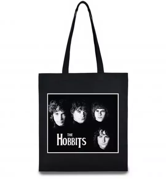 Еко-сумка The Hobbits Чорний фото