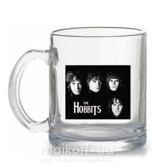 Чашка скляна The Hobbits Прозорий фото