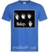 Мужская футболка The Hobbits Ярко-синий фото