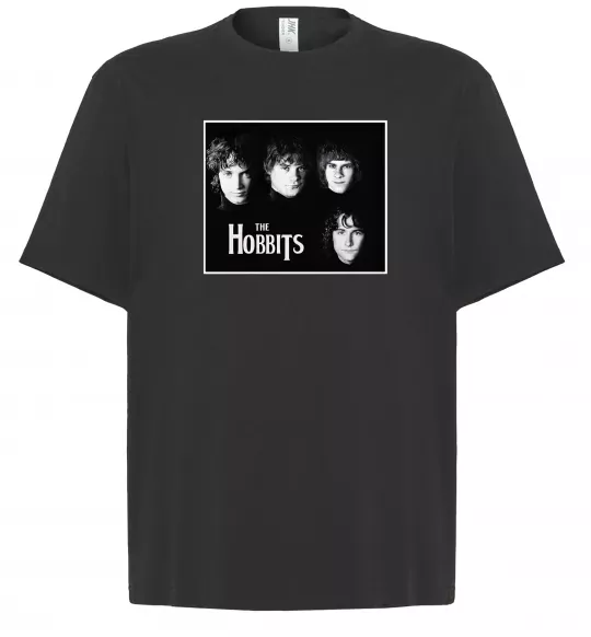 Футболка Оверсайз The Hobbits Черный фото