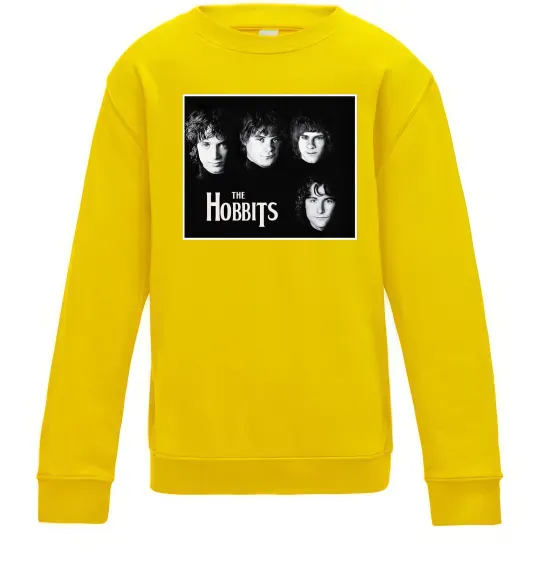 Детский Свитшот The Hobbits Солнечно желтый фото