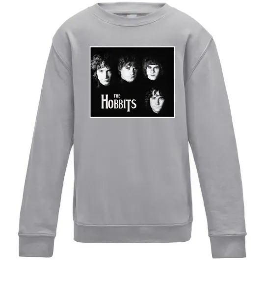 Детский Свитшот The Hobbits Серый меланж фото