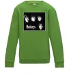 Детский Свитшот The Hobbits Лаймовый Детский Свитшот The Hobbits Лаймовый фото