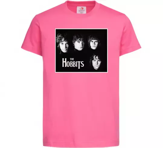 Детская футболка The Hobbits Ярко-розовый фото