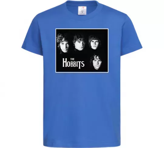 Детская футболка The Hobbits Ярко-синий фото