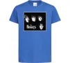 Детская футболка The Hobbits Ярко-синий фото