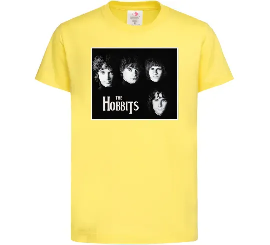 Детская футболка The Hobbits Лимонный фото