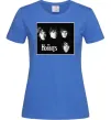 Женская футболка The Hobbits Ярко-синий фото