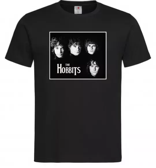 Мужская футболка The Hobbits Черный фото