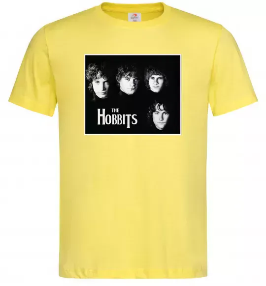 Мужская футболка The Hobbits Лимонный фото