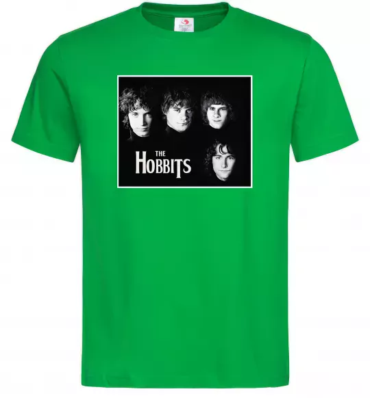 Мужская футболка The Hobbits Зеленый фото