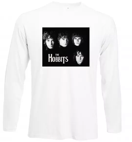 Лонгслів The Hobbits Білий фото
