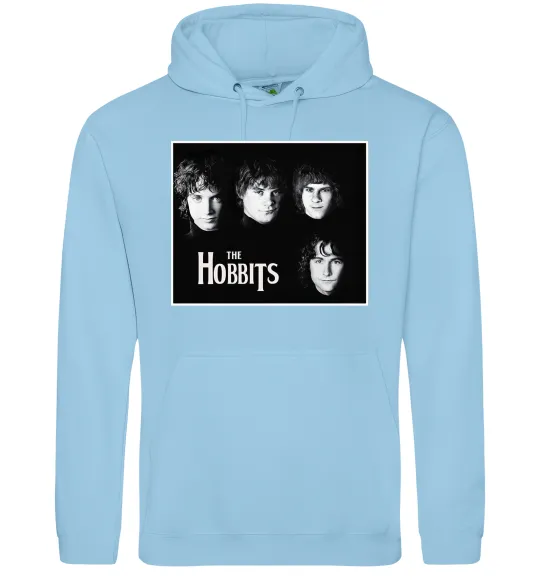 Чоловіча толстовка (худі) The Hobbits Блакитний фото