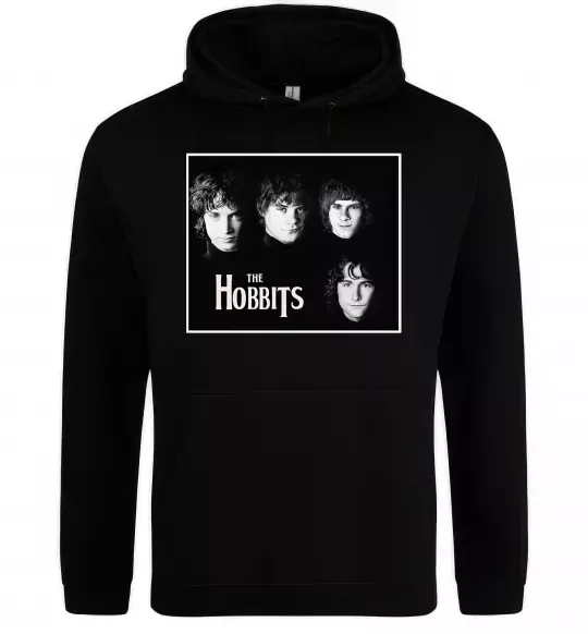 Женская толстовка (худи) The Hobbits Черный фото
