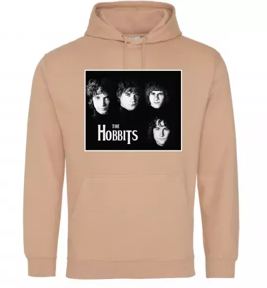 Женская толстовка (худи) The Hobbits Песочный фото