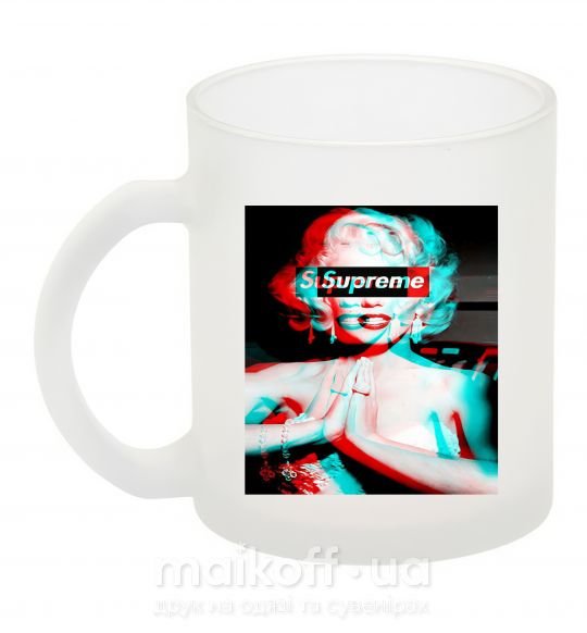 Чашка стеклянная Supreme Monro Фроузен фото