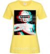 Жіноча футболка Supreme Monro Лимонний фото