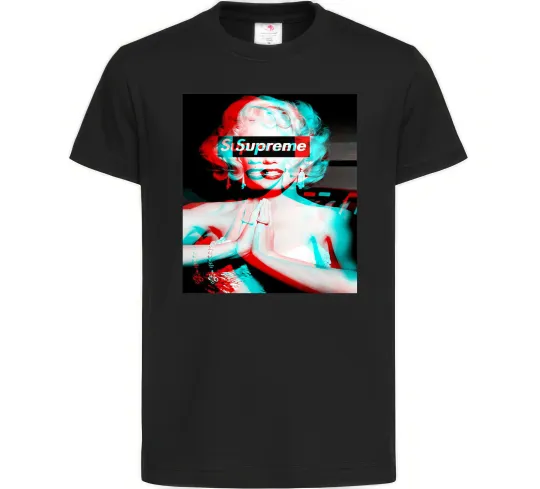 Детская футболка Supreme Monro Черный фото