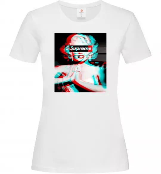 Жіноча футболка Supreme Monro Білий фото