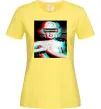 Жіноча футболка Supreme Monro Лимонний фото
