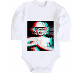 Дитячий бодік Supreme Lisa Білий фото
