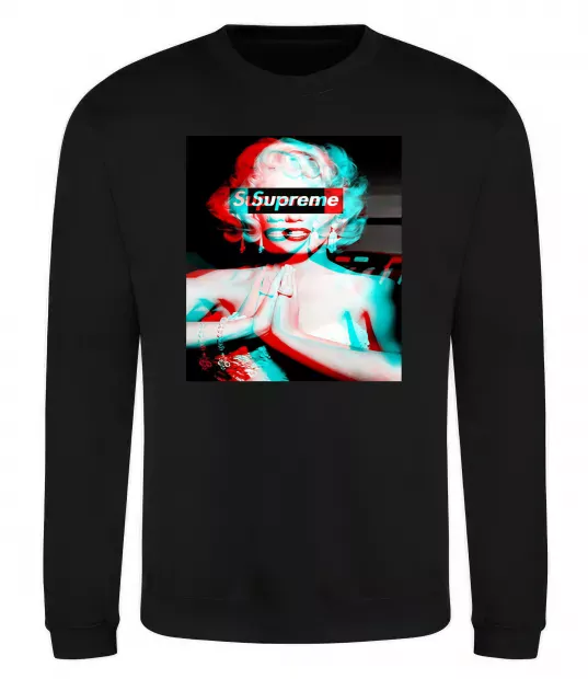 Свитшот Supreme Monro Черный фото