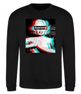 Свитшот Supreme Monro Черный фото